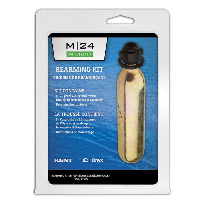 M-24 In-Sight Kit: Includes CO2 cylinder and rearming instructions.