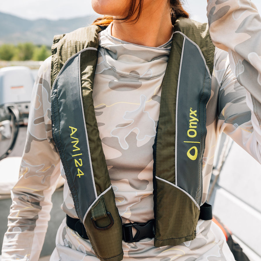 Optimal Protection | A/M-24 Inflatable Life Jacket for Sale – Onyx Outdoor